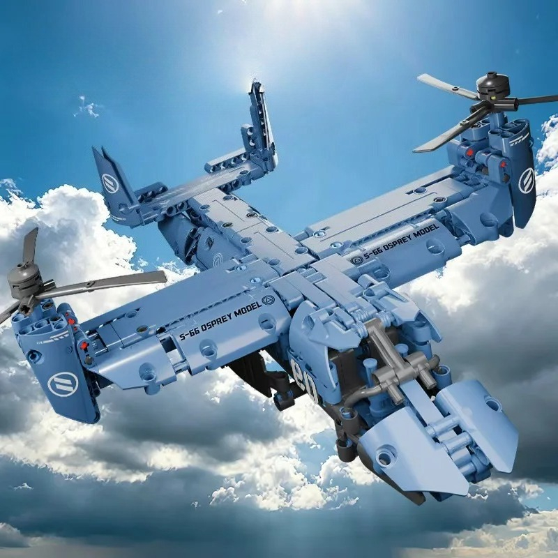 1480피스 V-22 오스프레이 항공기 모델 조립 블록 - Jjrc Drone X12 리뷰 및 가격