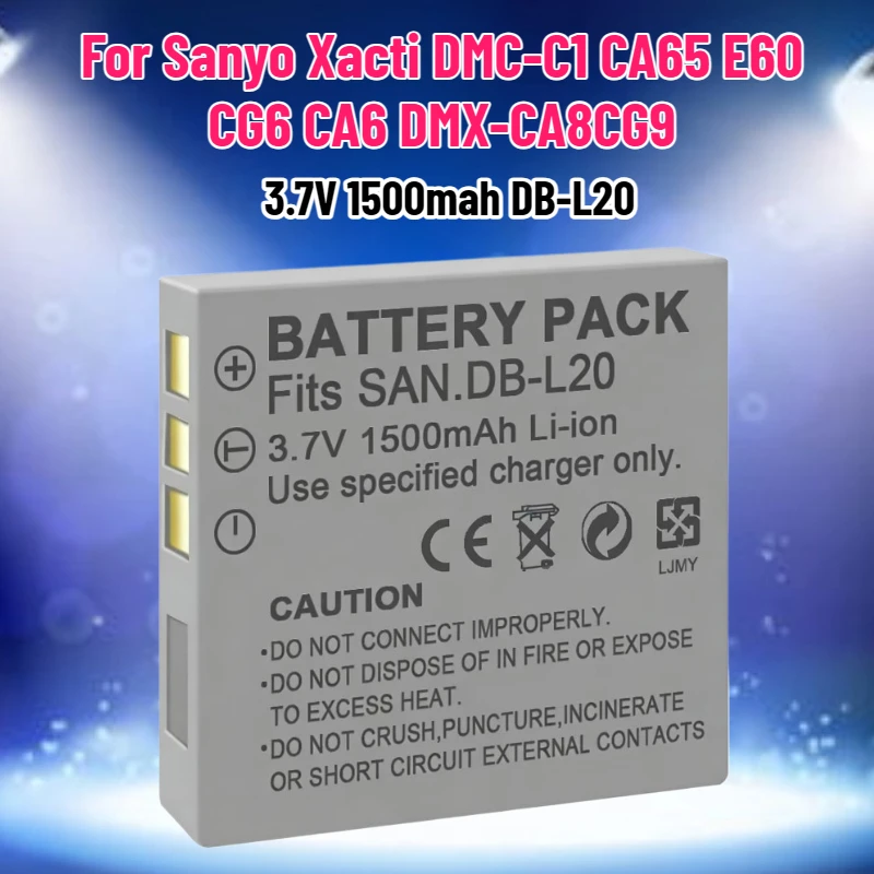 SWZY 3.7V 1500mAh DB-L20 배터리,  - Drone Camera Action 리뷰 및 가격